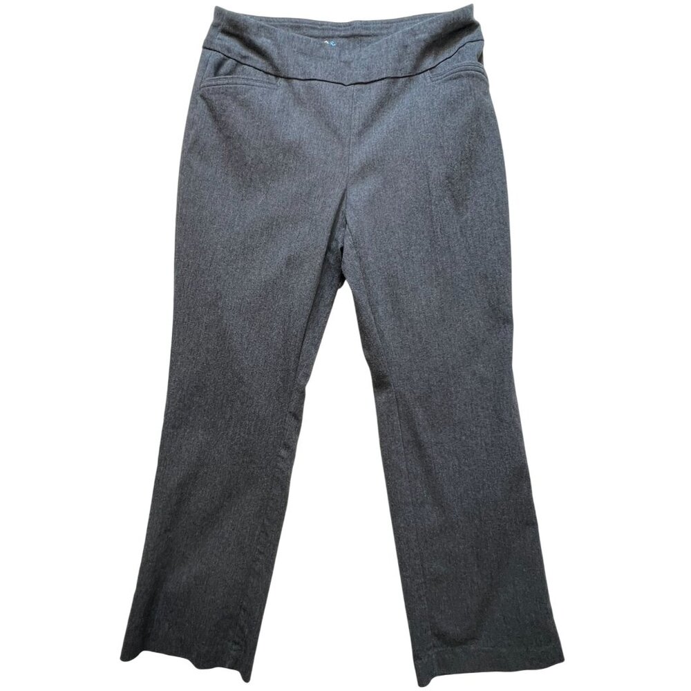 Croft & Barrow Women's Effortless Stretch Pull-On Pants Size 8P Regular Gray